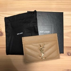 ❣️SOLD❣️ YSL card holder